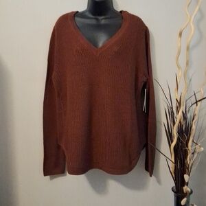Rd style NWT Warm XL cable knit sweater